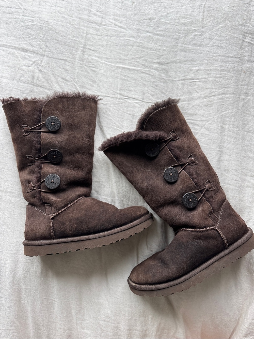 UGG Women’s Tall three-button boot
